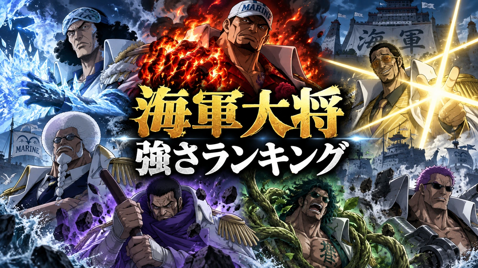 海軍大将　強さランキング